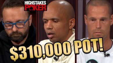 High Stakes Poker - Bi s full house lahko odkorakali stran od 310k? 6 Patrik Antonius Ivey Negreanu