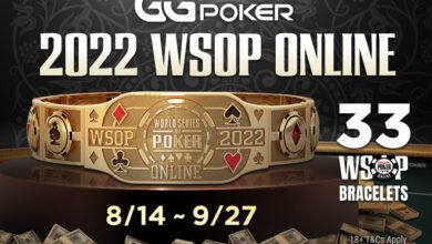 Boji za WSOP zapestnice se selijo na GGPoker 1 WSOP GGpoker
