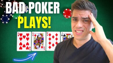 bad poker plays