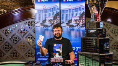 Chad Eveslage prvo ime rekordnega turnirja Five Diamond Poker Classic! 35 Chad Eveslage