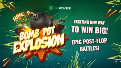 Bomb Pot prinaša vznemirjenje na poker mize! 5 KKpoker bomb
