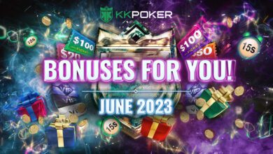 KKpoker junijske PROMOCIJE - igraj in ZASLUŽI! 14 KKpoker junij