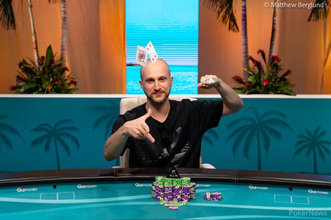 Na Glavnem turnirju WSOP Paradise do zmage spletni kvalifikant! 1 Stanislav Zegal
