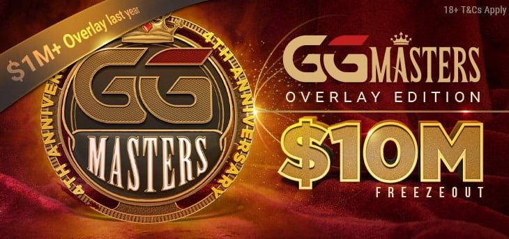 Kmalu zopet turnir, ki je GGPoker že stal milijon dolarjev 1 GGMasters Overlay Edition