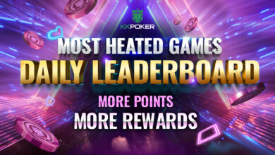Že plezate po KKPokrovi cash game lestvici? 8 KKpoker leaderboard