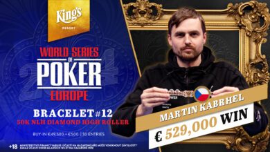 Martin Kabrhel po 6 letih spet okusil slast zmage na prvenstvu WSOP 21 Martin Kabrhel