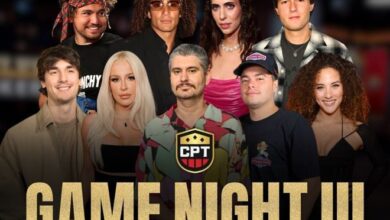 Game night celebrety