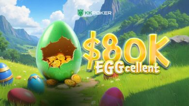 KKpoker EGGcellent MTT z 80.000 $ v igri – 20. aprila! 1 Poker slovenija