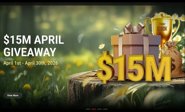 GGPoker April Giveaway – $15M+ nagrad čaka! 1 GGpoker april