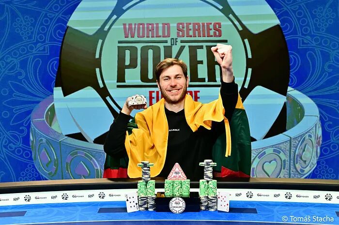 Marius Kudzmanas skrekal kralje in zmagal WSOP-Europe! 1 Poker slovenija