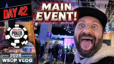 Koliko je v 1 mesecu na WSOP zaslužil Daniel Negreanu? 4 Negrenu vlog