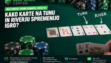 SloPoker strategija – Kako turn in river spremenita igro? 5 Poker slovenija