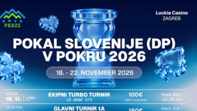 Državno prvenstvo letos zamenjal Pokal Slovenije v Zagrebu 1 pokal slovenije
